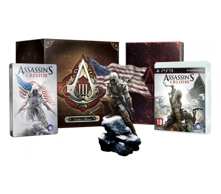 фигурка Connor Assassins Creed III Freedom Edition полное Ps3